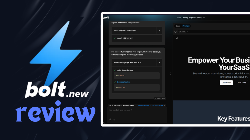 Bolt.new Review: The Cursor AI and v0 killer